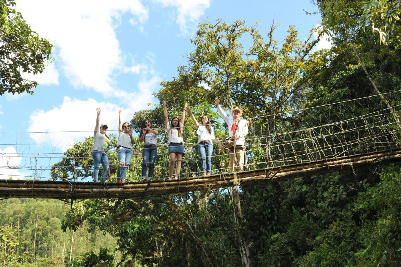 Hacienda Charrascal Coffe Farm Lägenhet Manizales Exteriör bild