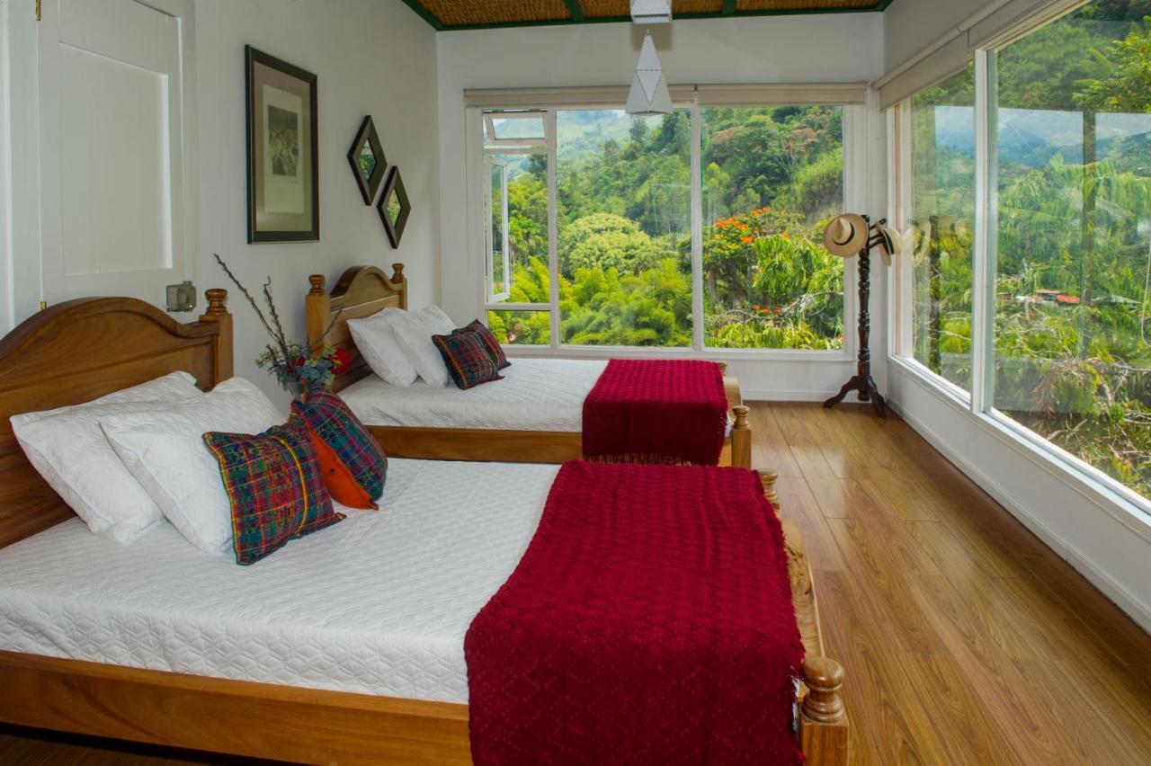 Hacienda Charrascal Coffe Farm Lägenhet Manizales Exteriör bild