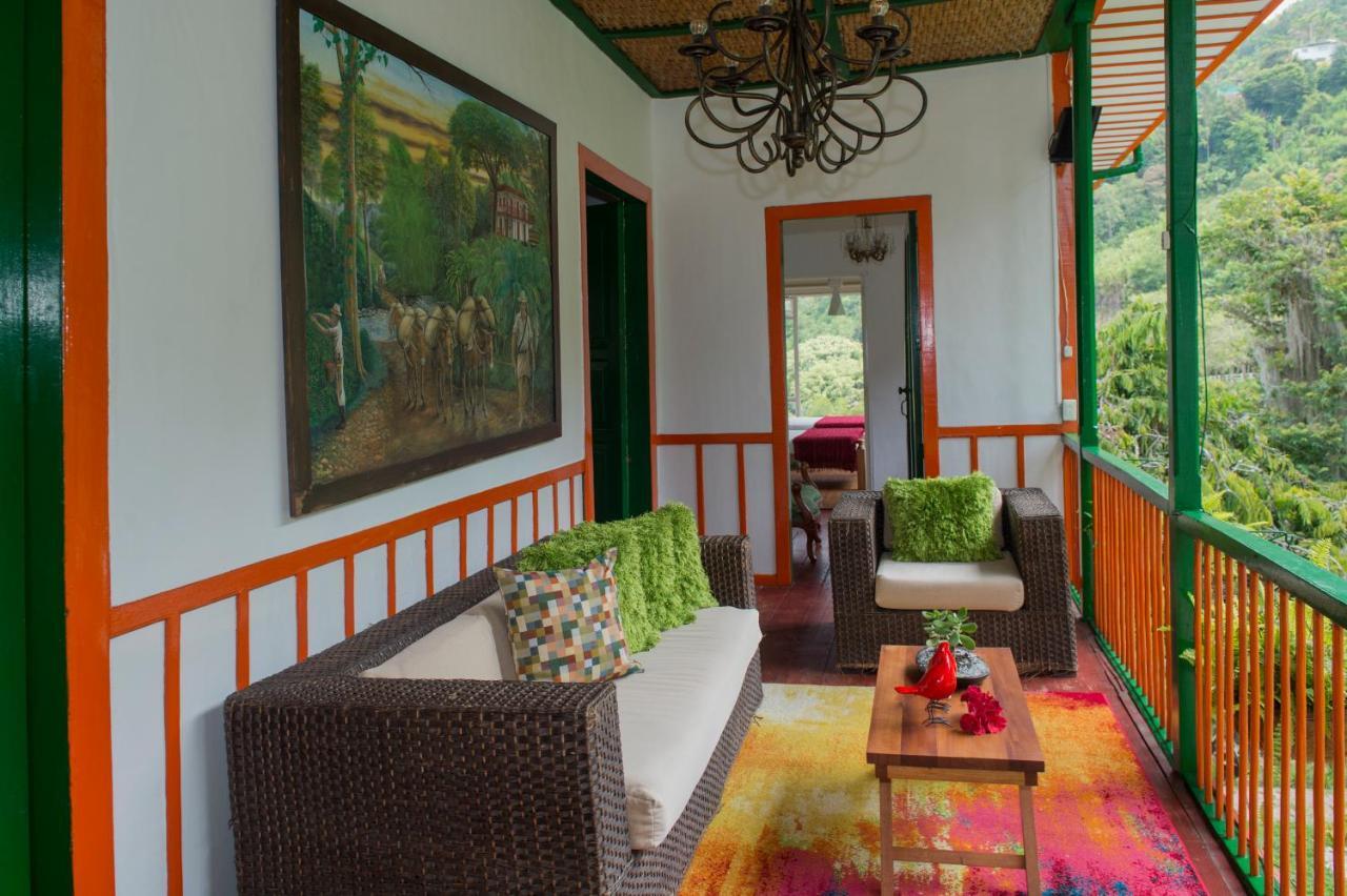 Hacienda Charrascal Coffe Farm Lägenhet Manizales Exteriör bild