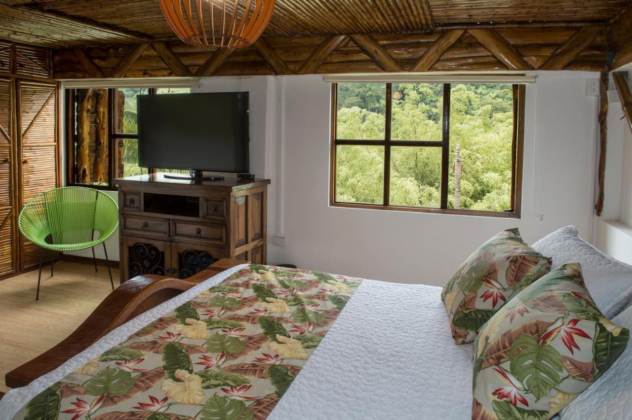 Hacienda Charrascal Coffe Farm Lägenhet Manizales Exteriör bild